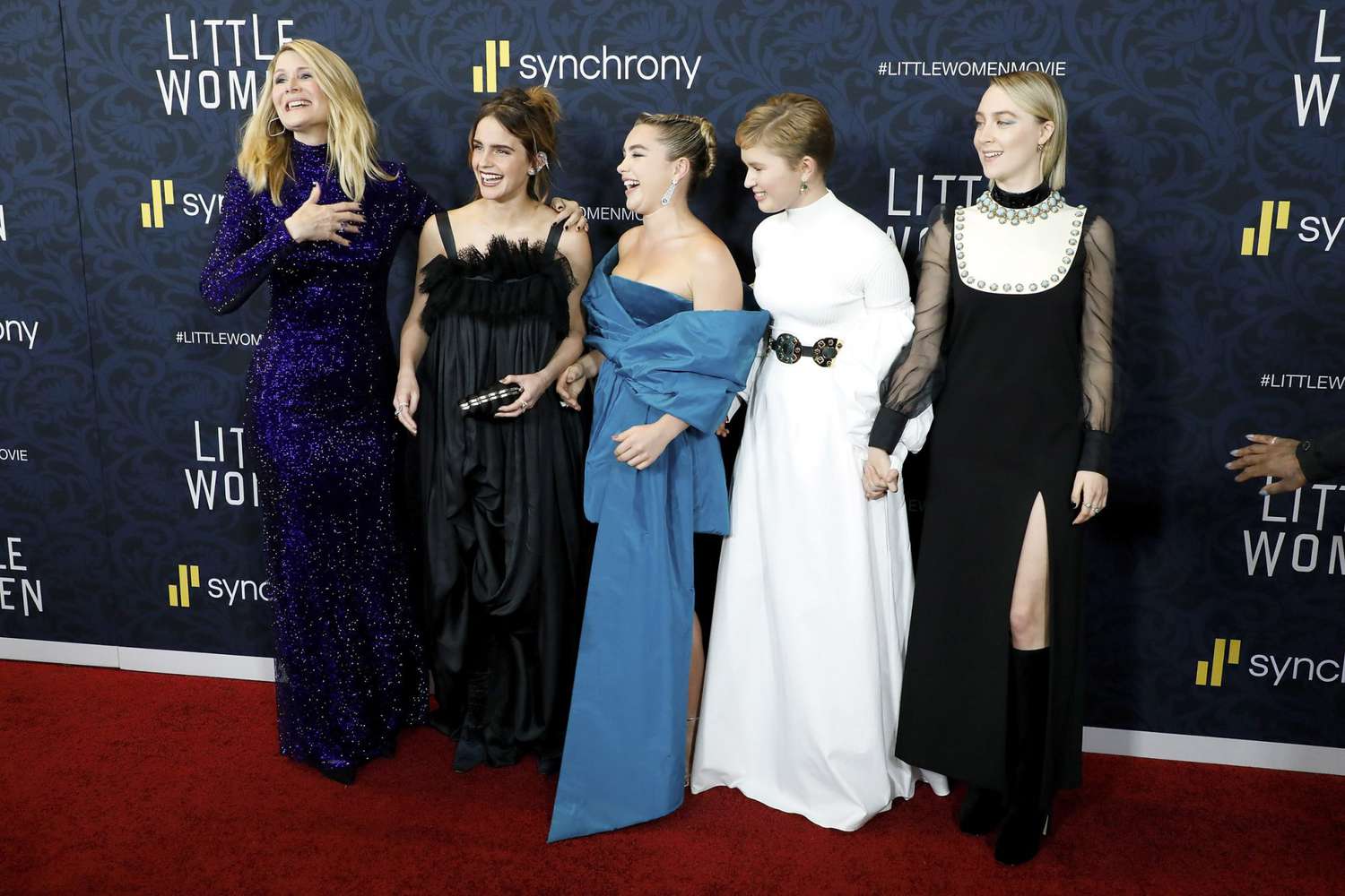 Laura Dern, Emma Watson, Florence Pugh, Eliza Scanlen, and Saoirse Ronan