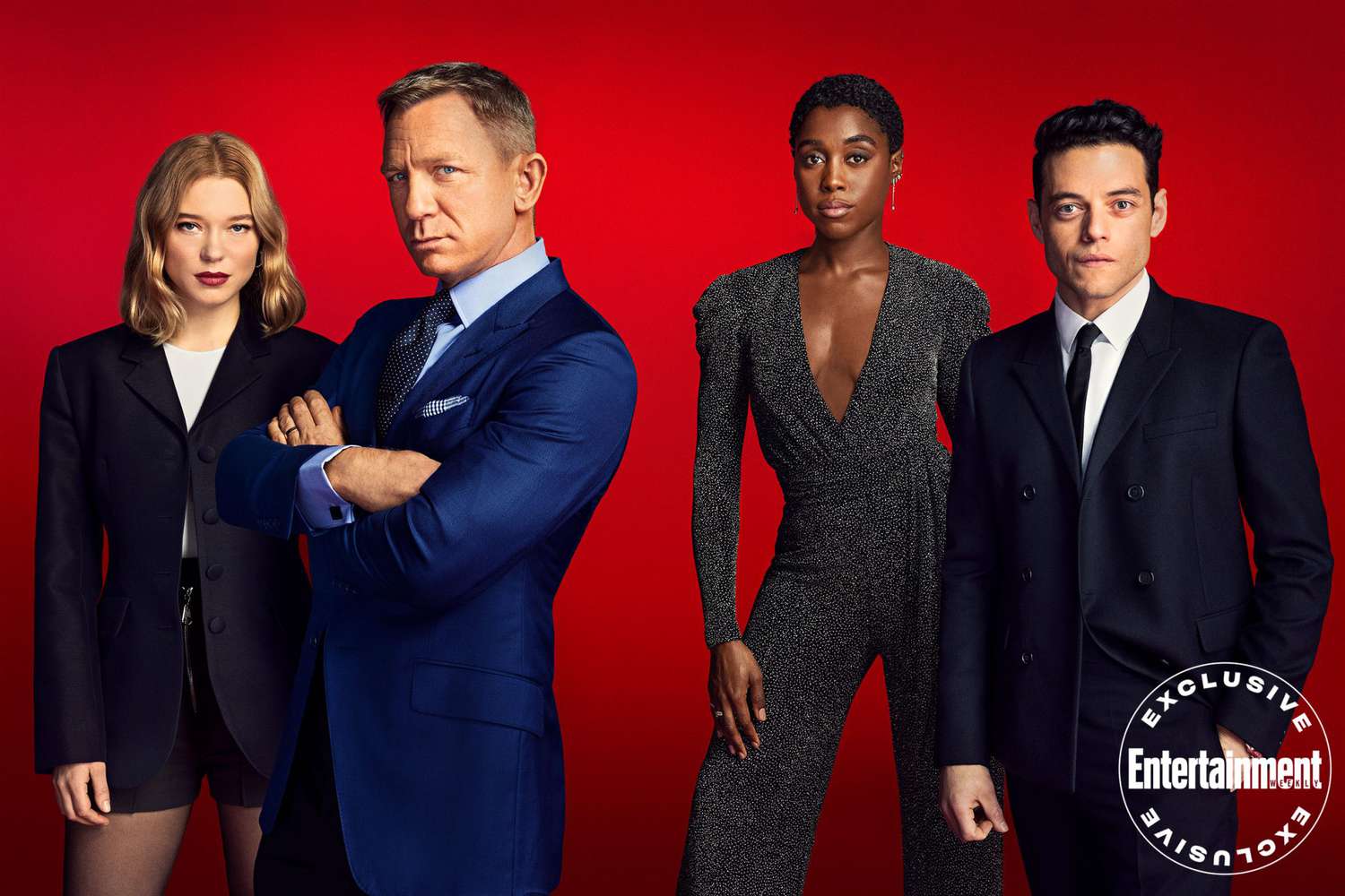 Daniel Craig, Rami Malek, cast of James Bond's No Time to Die in EW cover shoot | EW.com