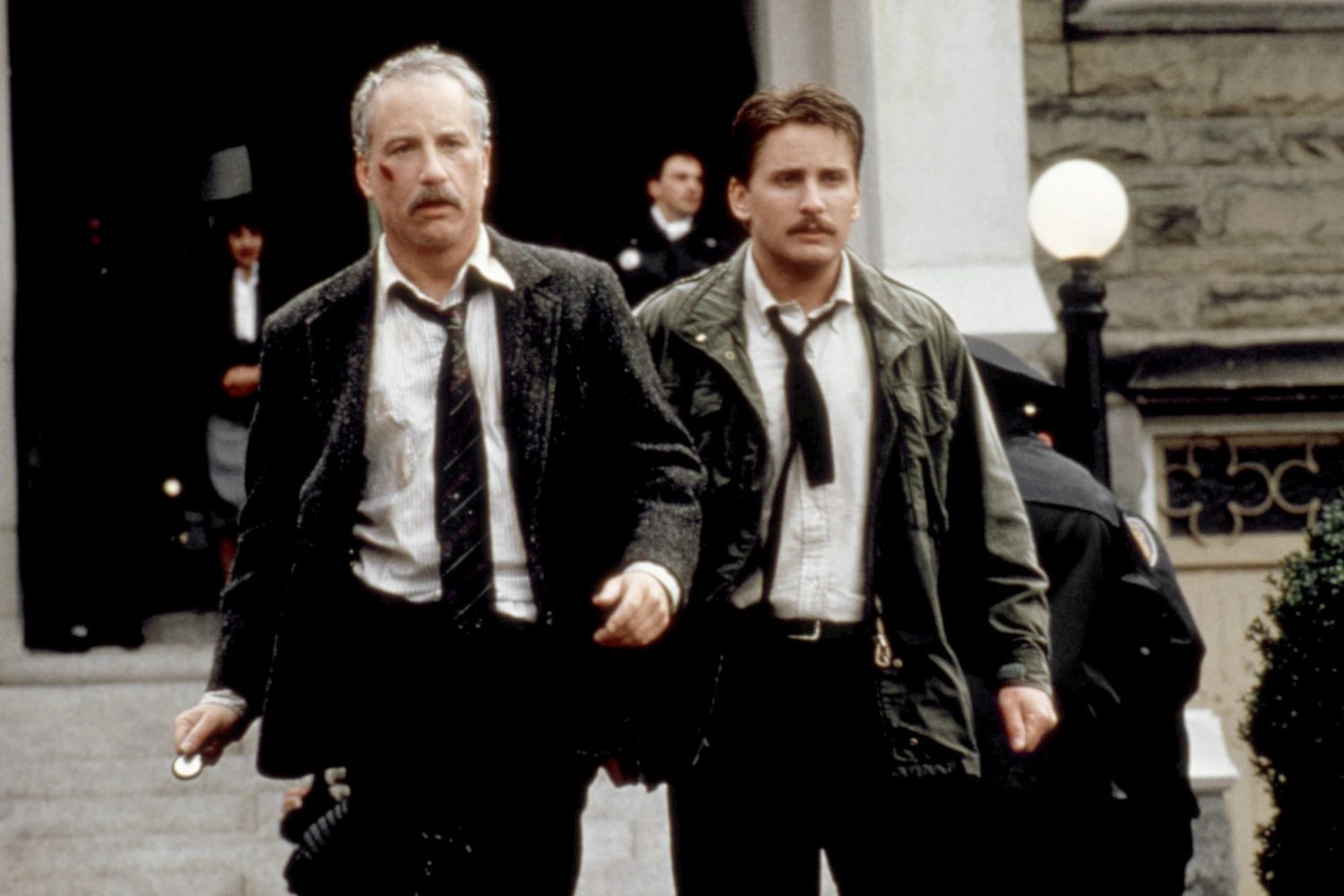 Stakeout (1987), Chris Lecce (Richard Dreyfuss) and Bill Reimers (Emilio Estevez)