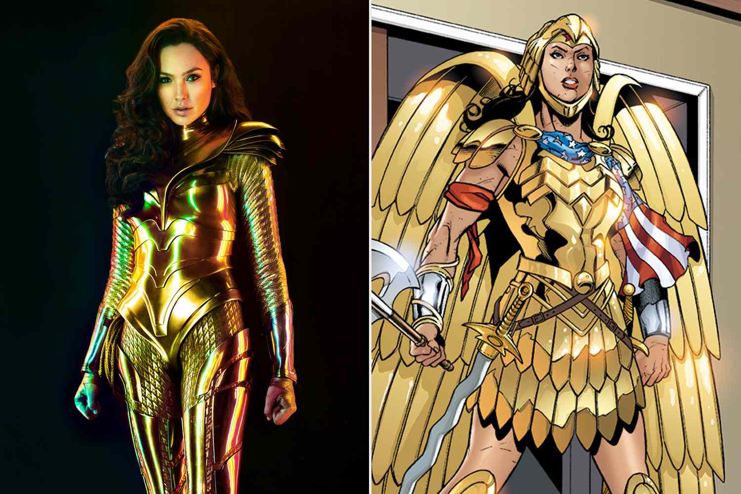 Wonder Woman 1984 S Golden Armor Explained Ew Com