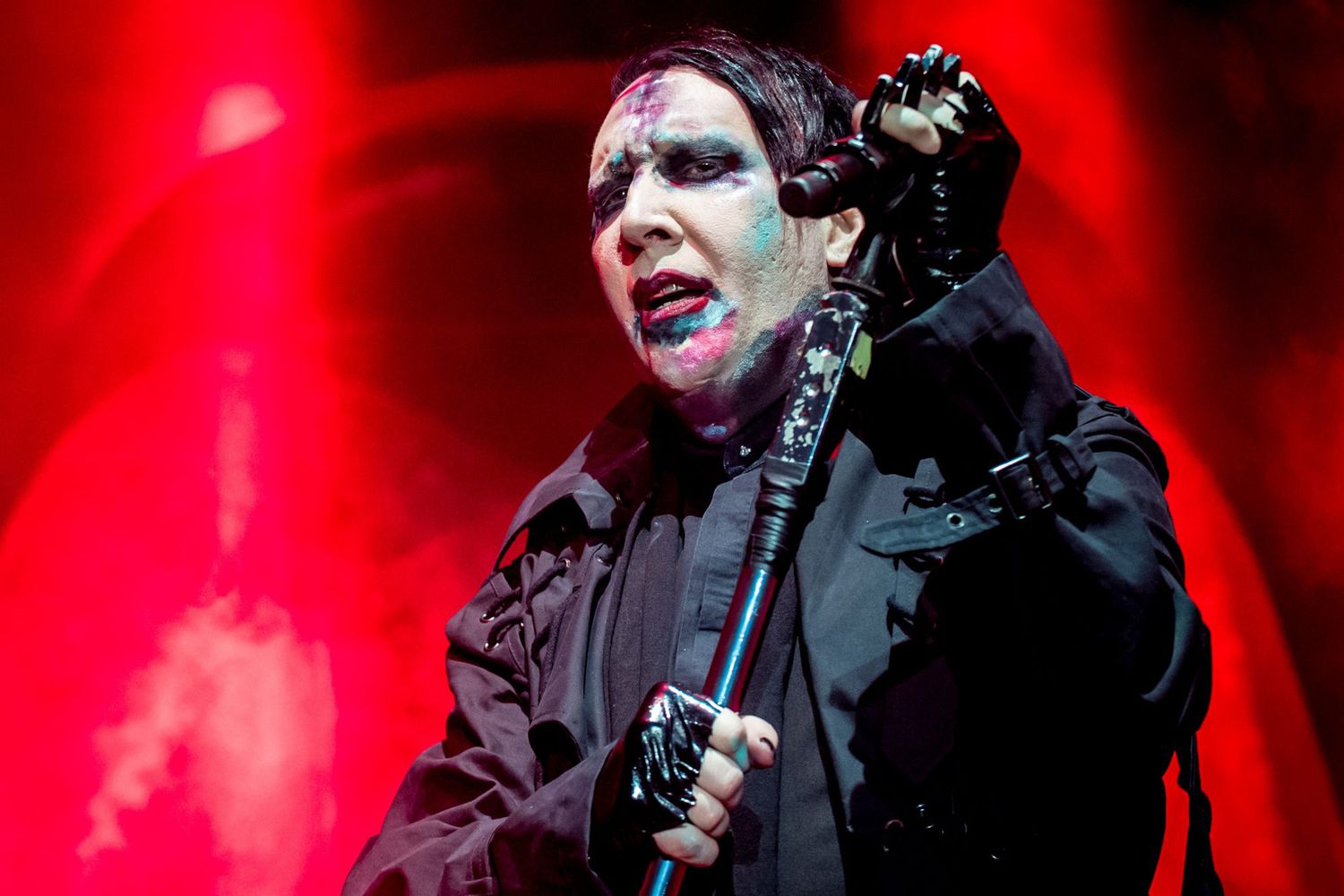 Marilyn Manson Performs In Verona