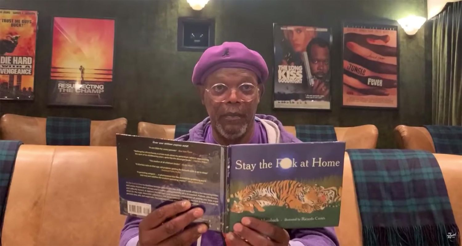 Samuel L. Jackson Says Stay the F**k at Home