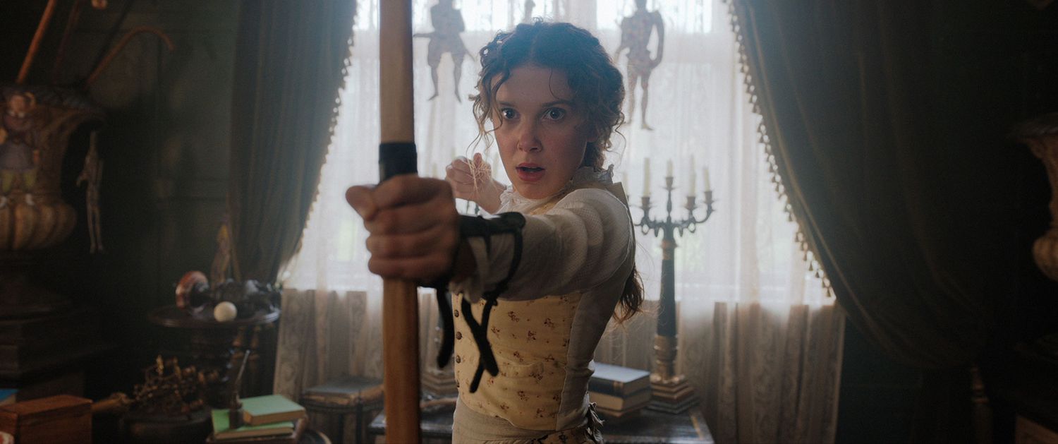 Millie Bobby Brown and Henry Cavill are on the case in <em>Enola Holmes</em> first look