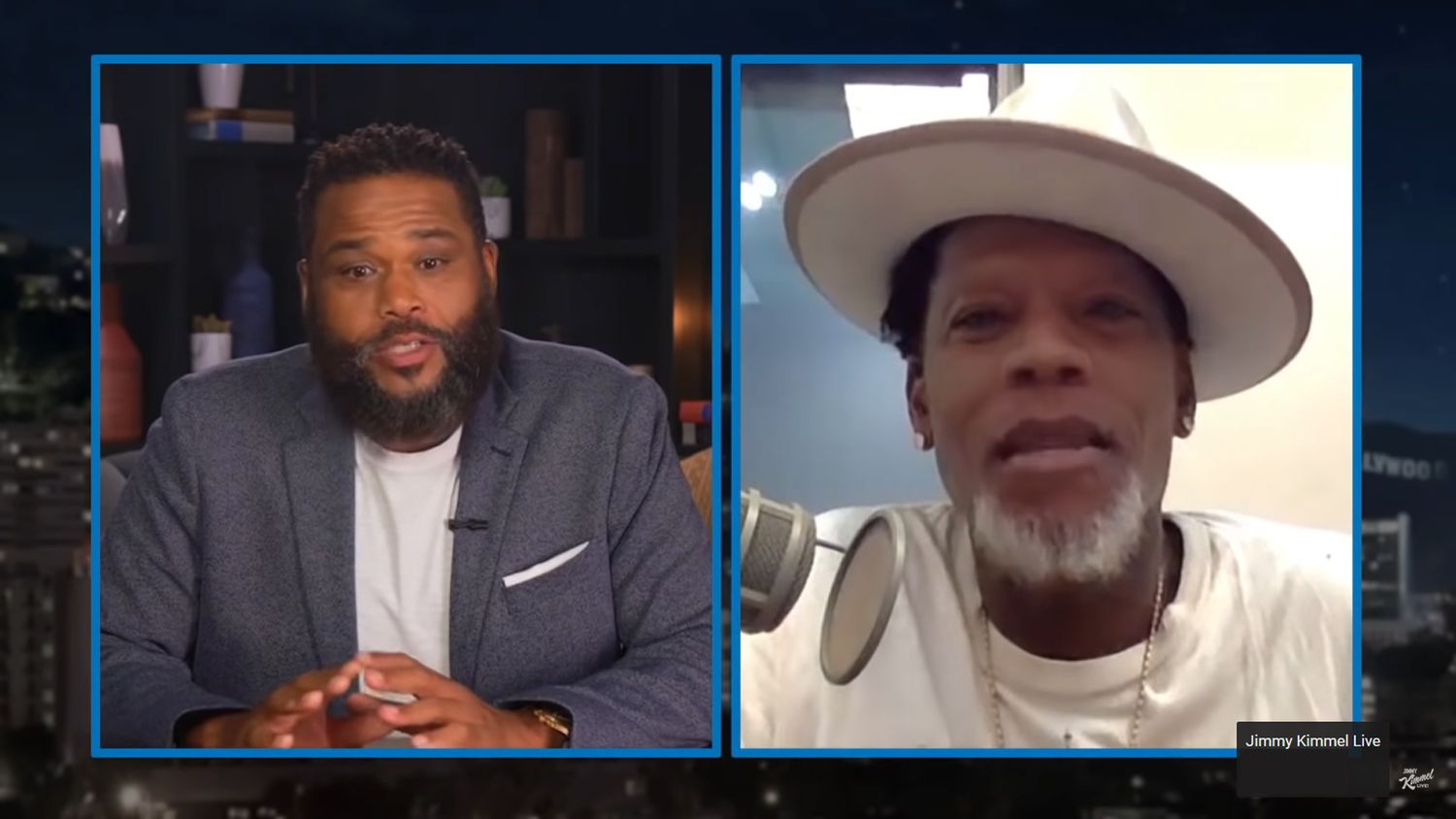Anthony Anderson Interviews D.L. Hughley