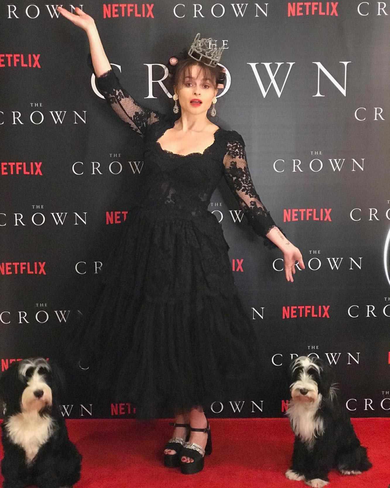 The Crown Red carpet