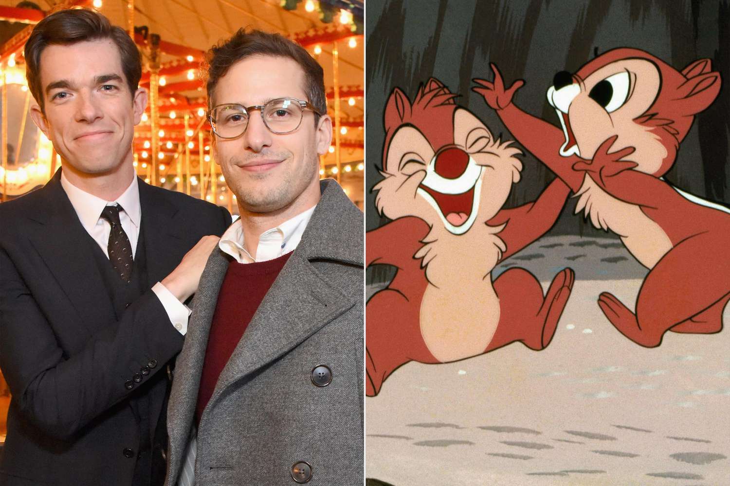 John Mulaney, Andy Samberg to voice Chip and Dale in Rescue Rangers movie | EW.com