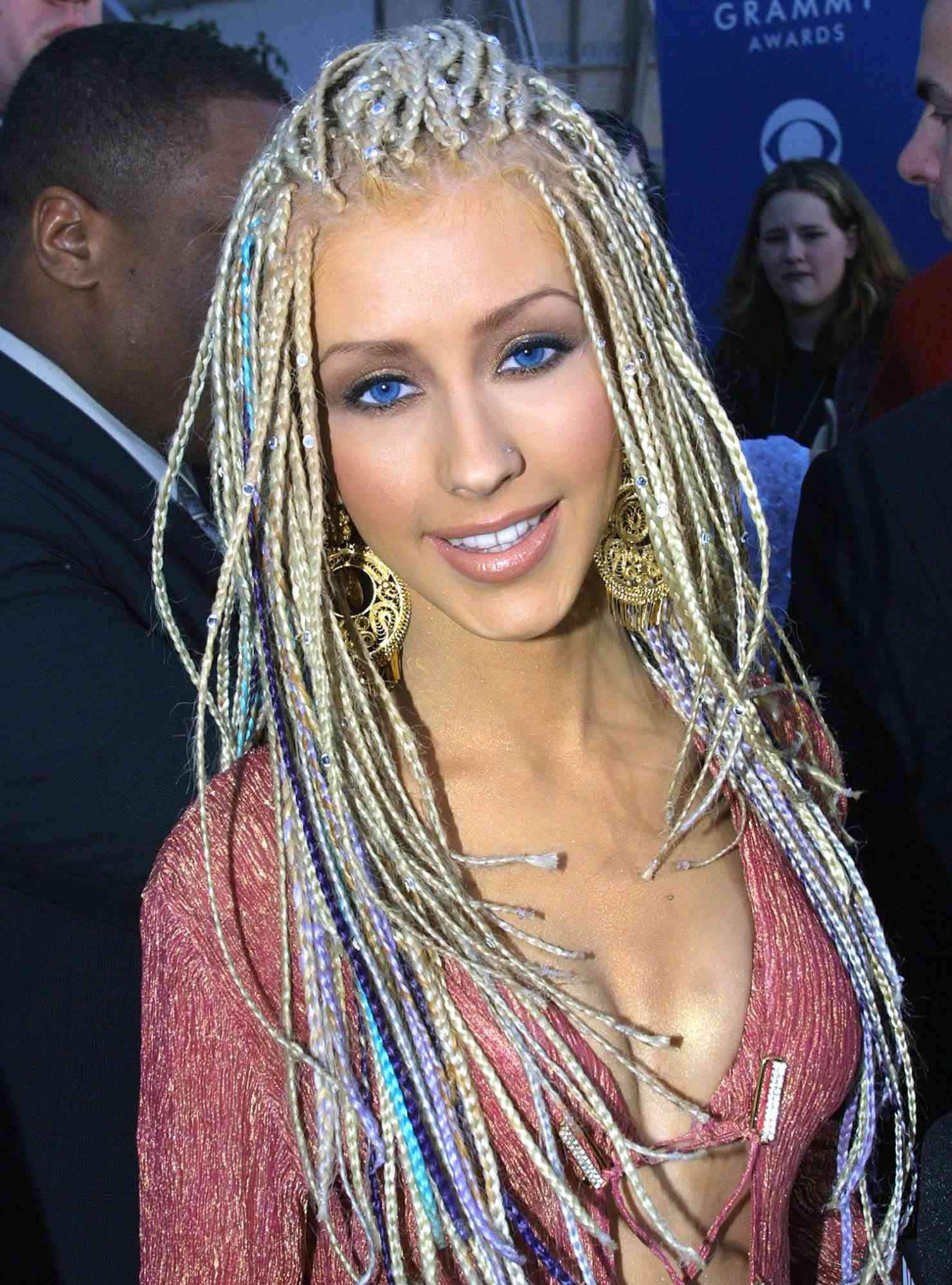 Christina Aguilera during 43rd Annual Grammy Awards