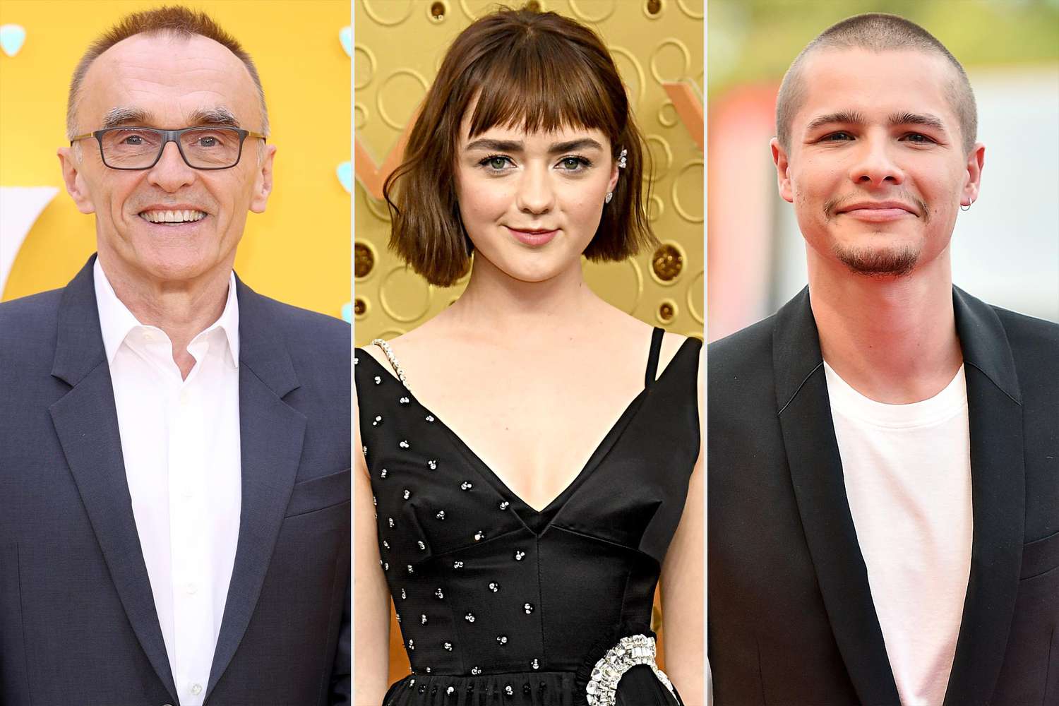 Danny Boyle, Maisie Williams, and Toby Wallace