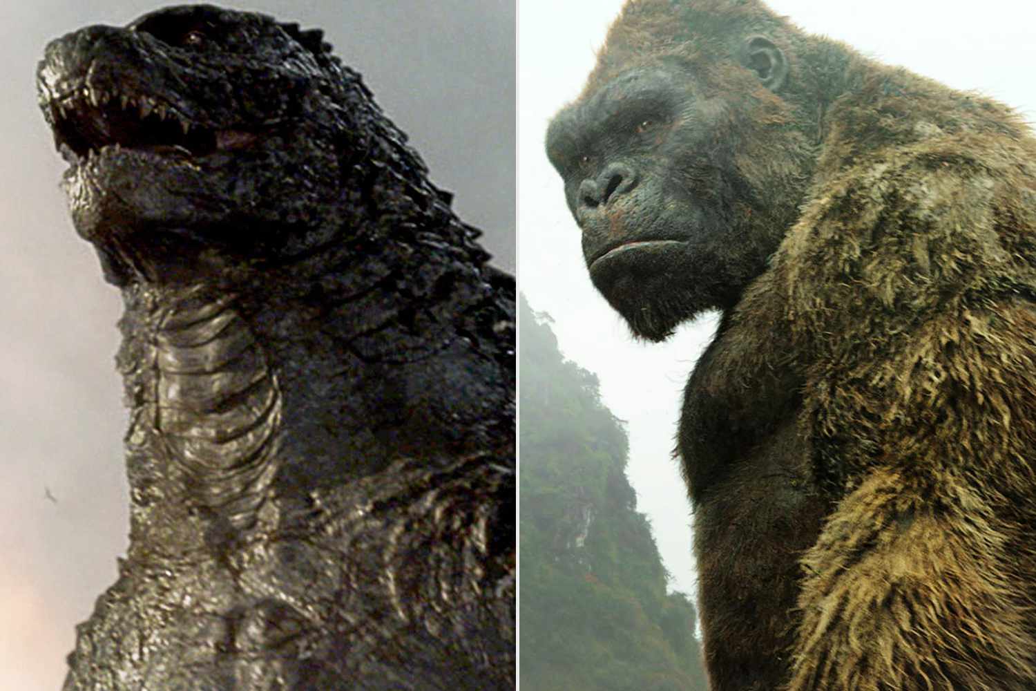 Godzilla, King Kong