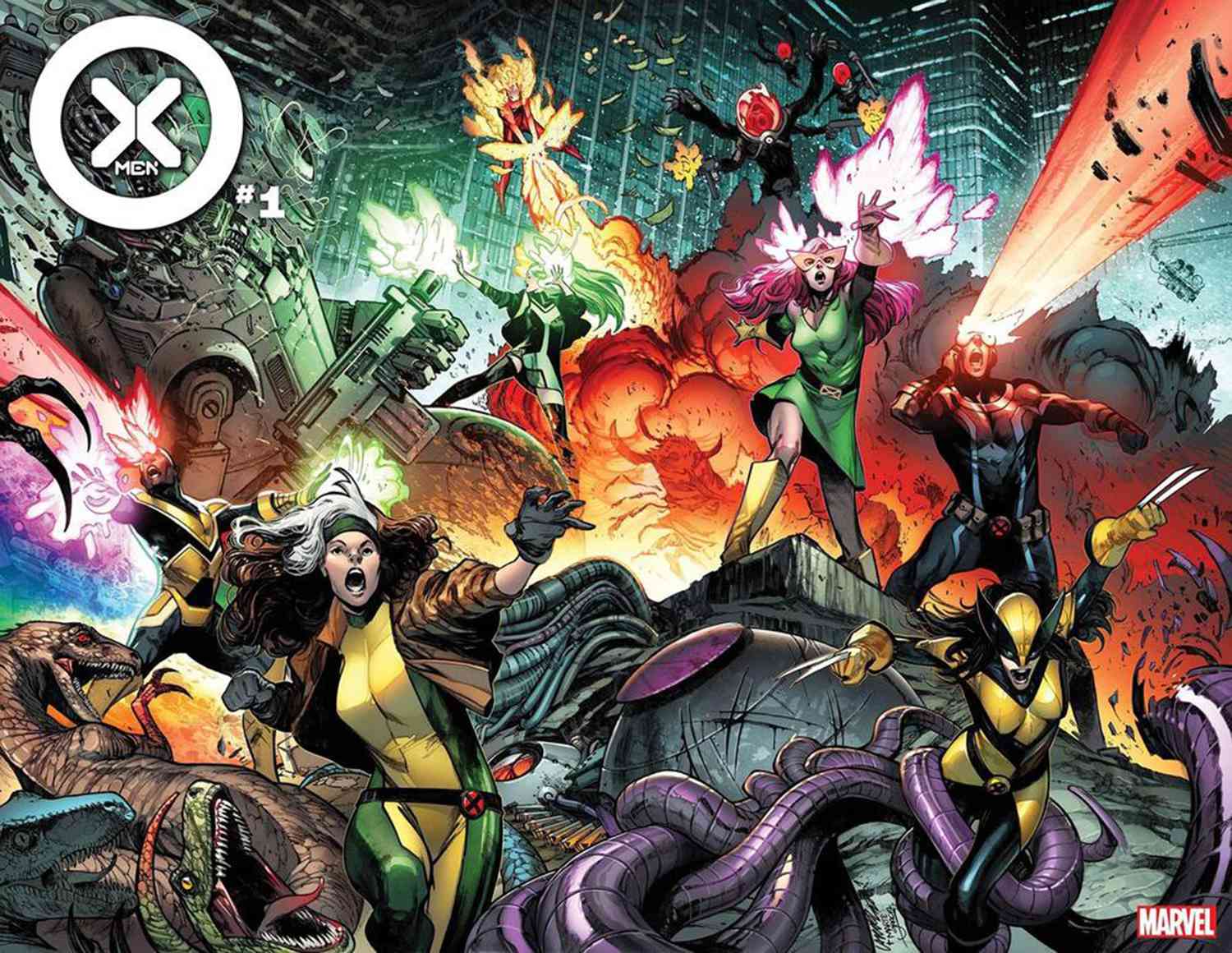 The cover of 'X-Men' #1, by Gerry Duggan and Pepe Larraz