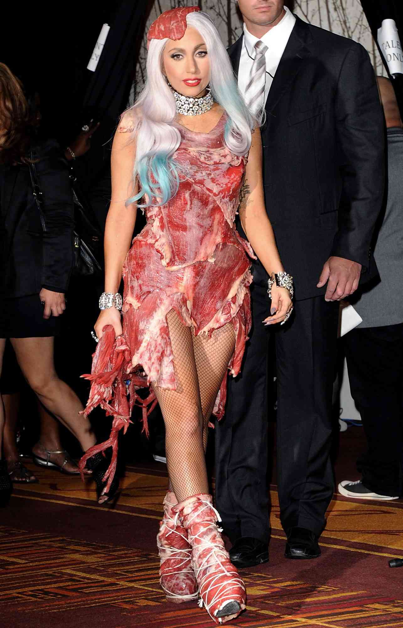Lady Gaga at the 2010 MTV Video Music Awards