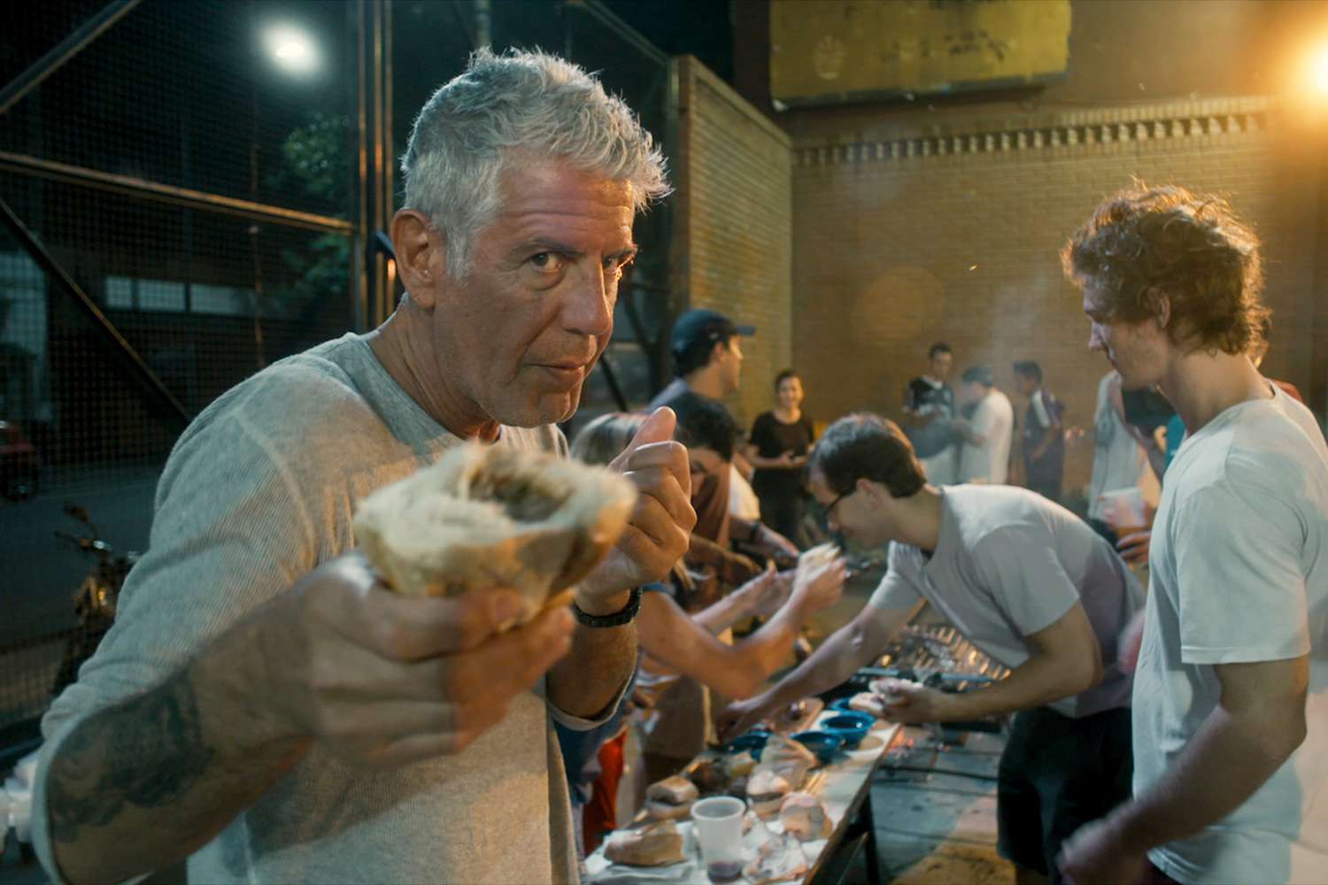 Anthony Bourdain stars in Morgan Neville's documentary, ROADRUNNER, a Focus Features release.