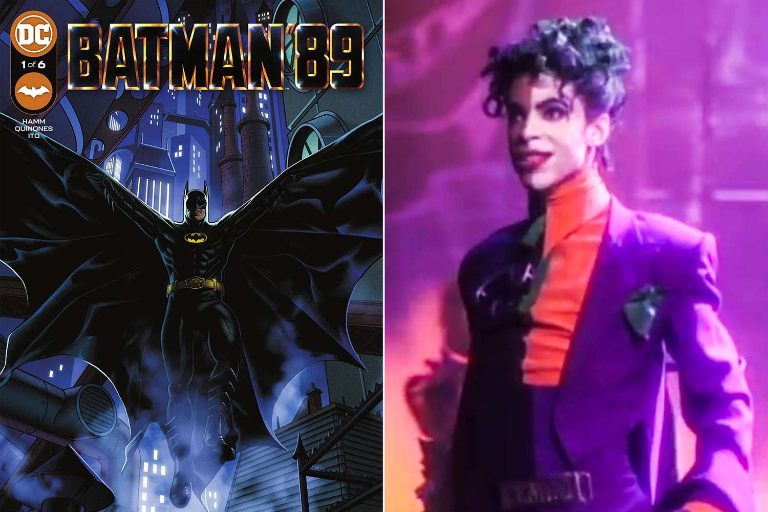 Batman '89 comic Prince cameo
