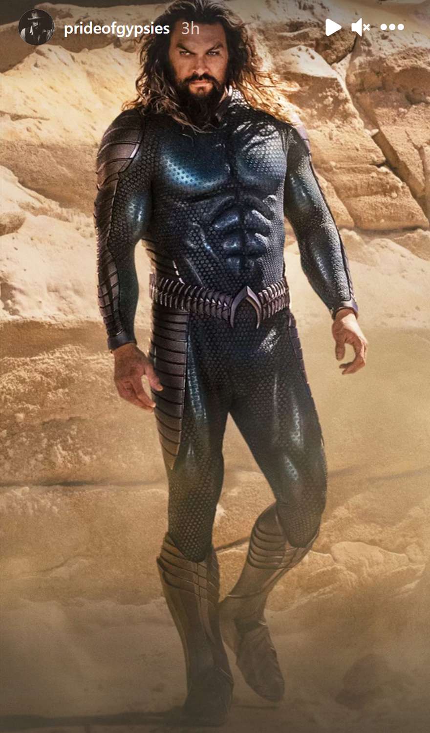 Jason Momoa New Aquaman Costume