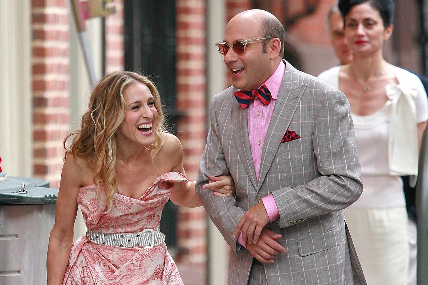 Sarah Jessica Parker and Willie Garson on 'Sex and the City'