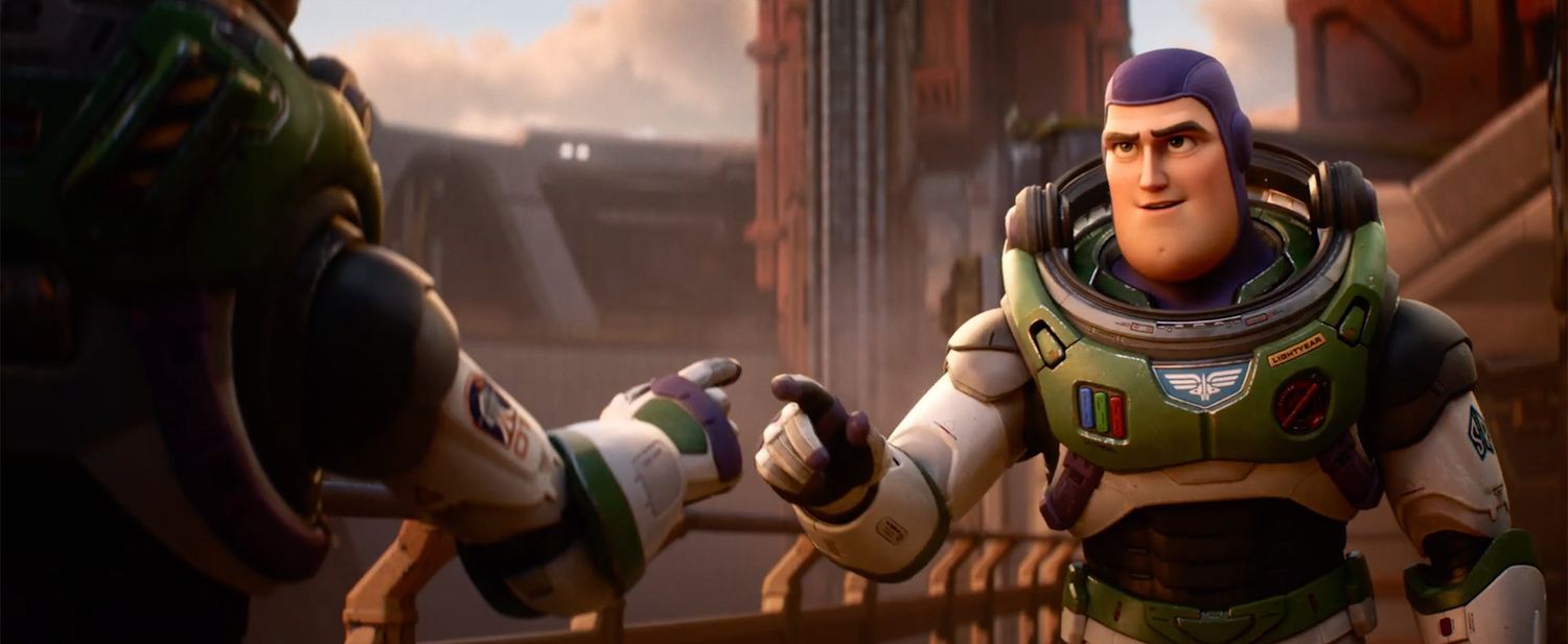 Chris Evans as Buzz Lightyear in Pixar's "Lightyear"