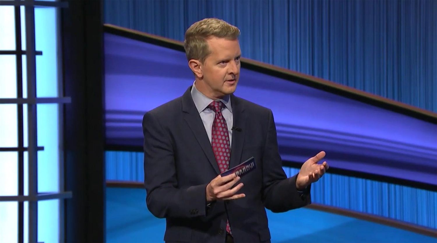 Ken Jennings hosting Jeopardy