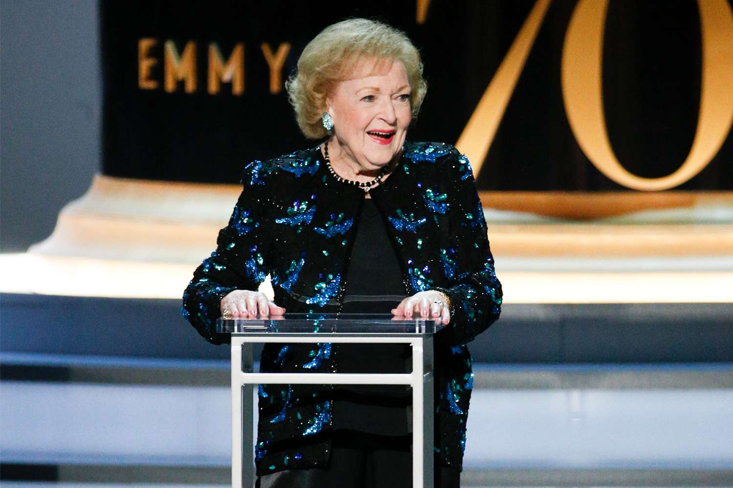 Betty White during the 70th annual Primetime Emmy Awards in 2018