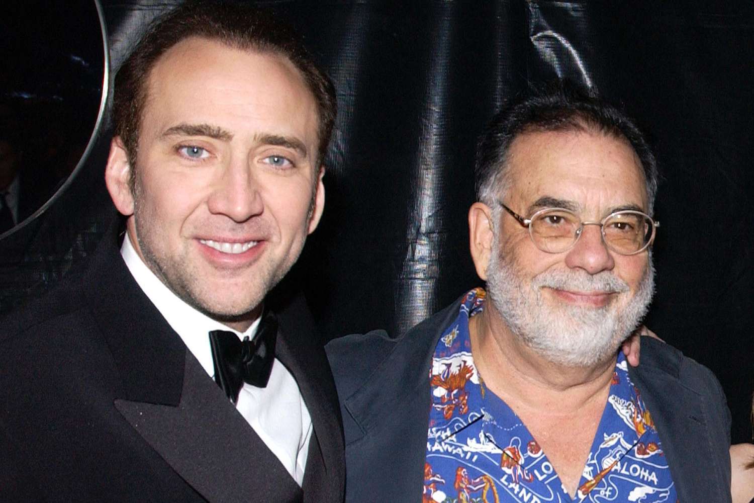 Nicolas Cage with uncle, director Francis Ford Coppola