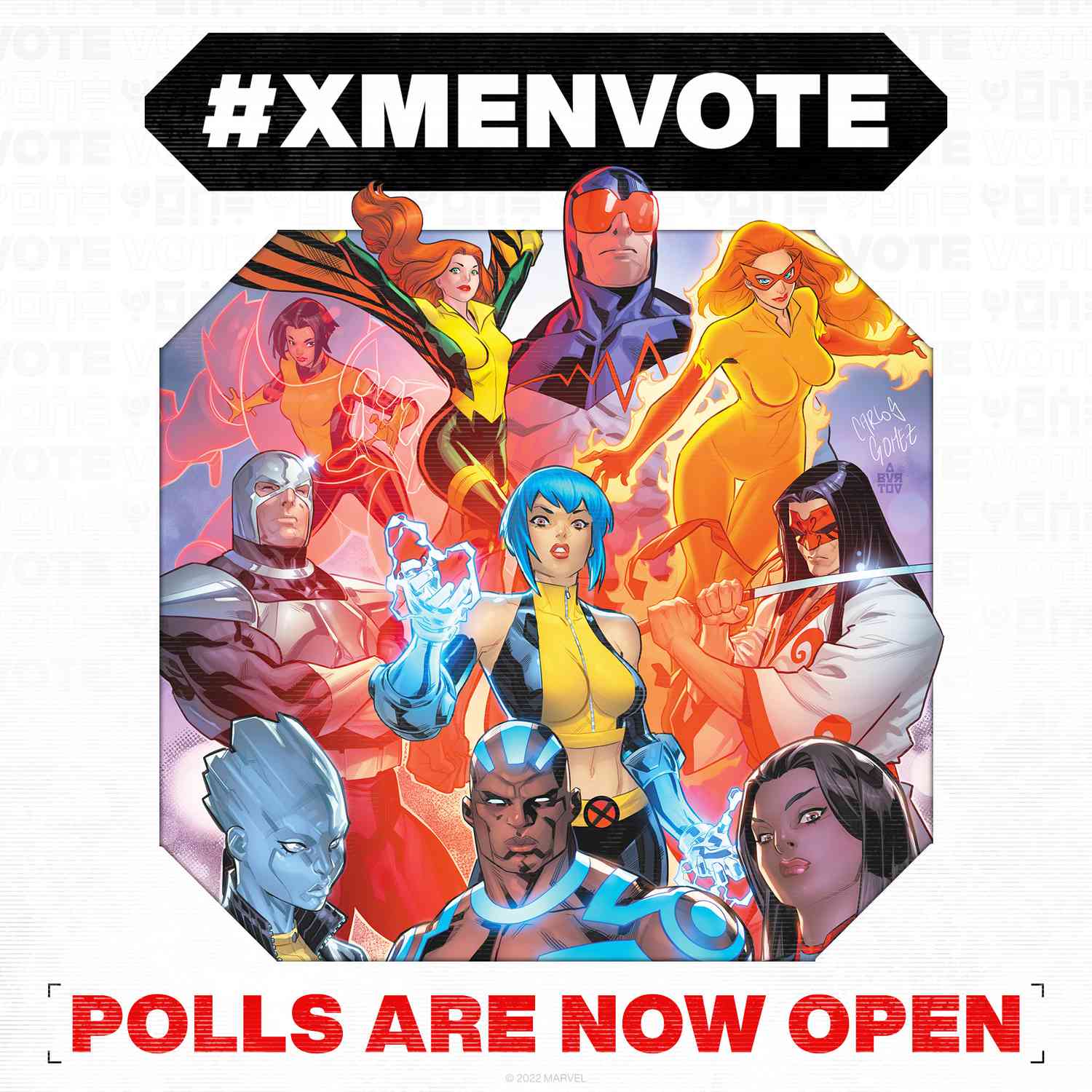 Marvel announces second X-Men fan election