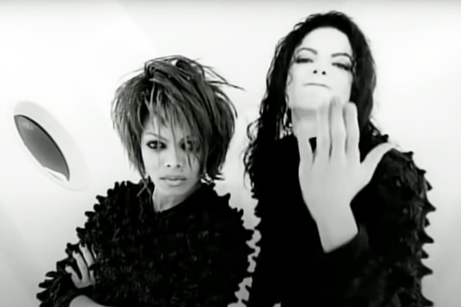 Janet Jackson and Michael Jackson Scream