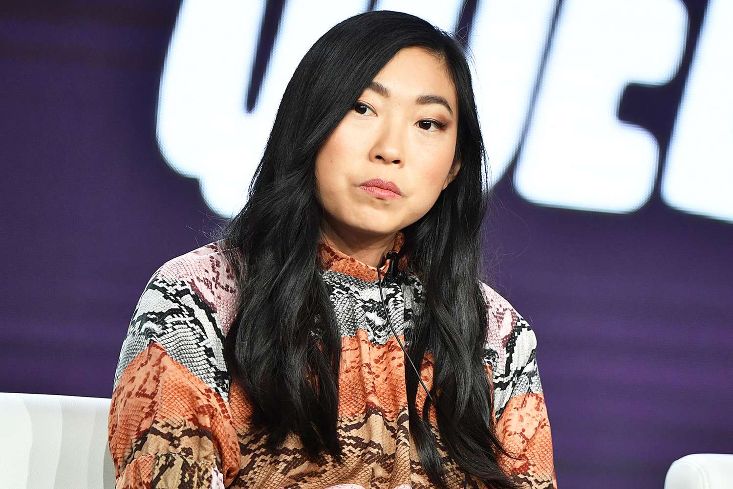 Awkwafina of "Awkwafina is Nora from Queens" speaks during the Comedy Central segment of the 2020 Winter TCA Press Tour at The Langham Huntington, Pasadena on January 14, 2020 in Pasadena, California.