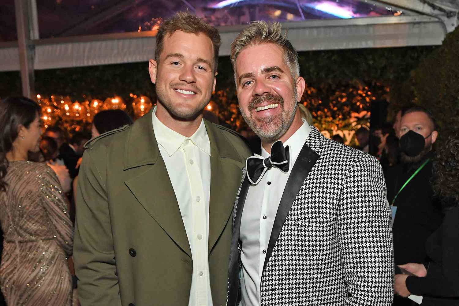 Colton Underwood and his fiance Jordan C. Brown