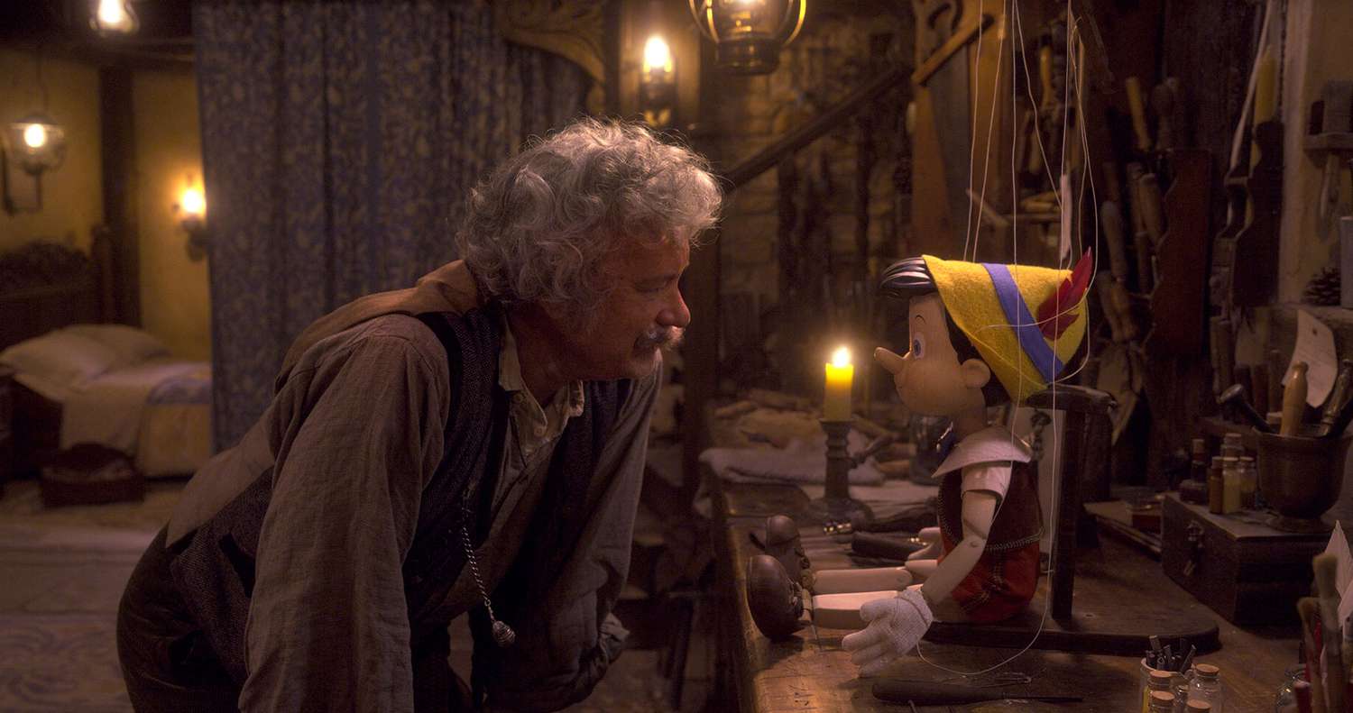 Tom Hanks as Geppetto in PINOCCHIO