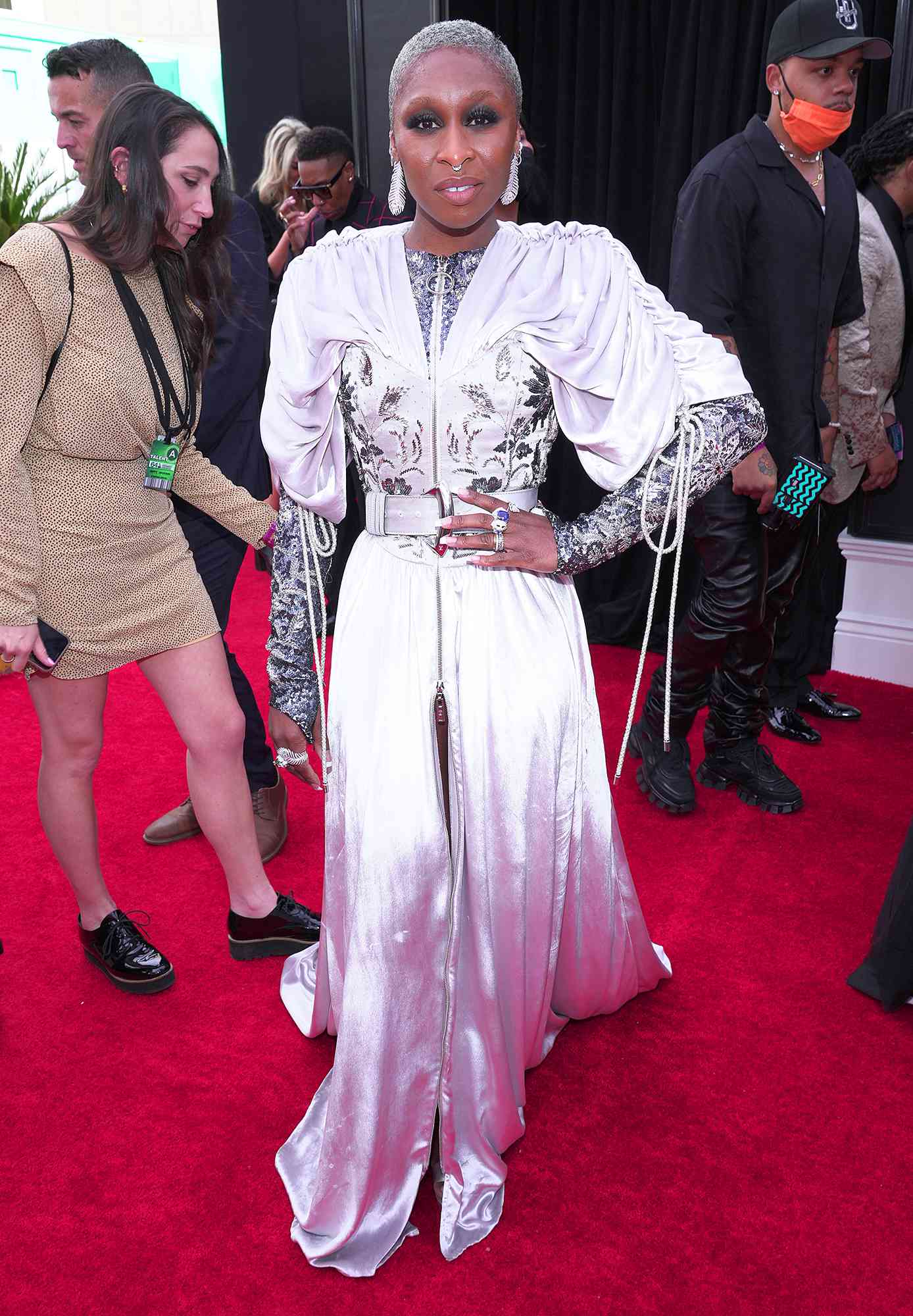 Cynthia Erivo Grammys Awards Red Carpet