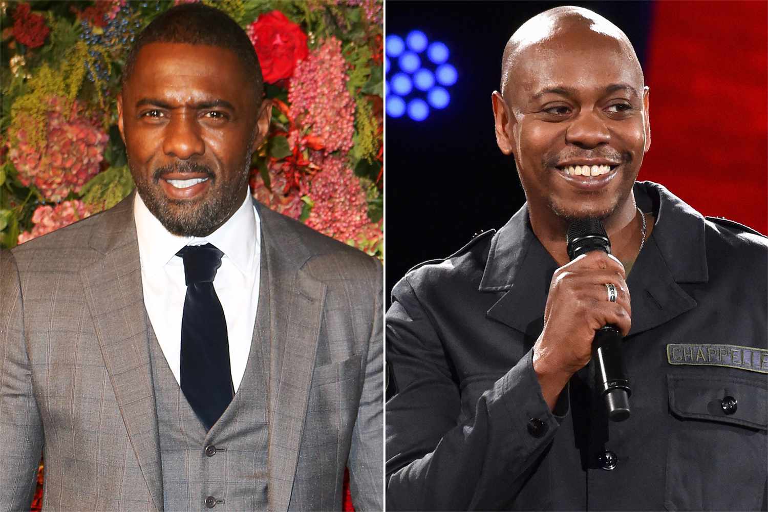 Idris Elba and Dave Chappelle