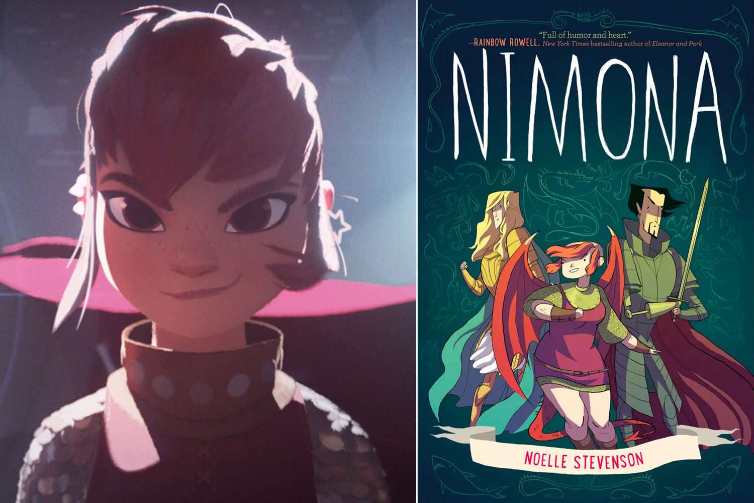 Nimona; Nimona by Noelle Stevenson