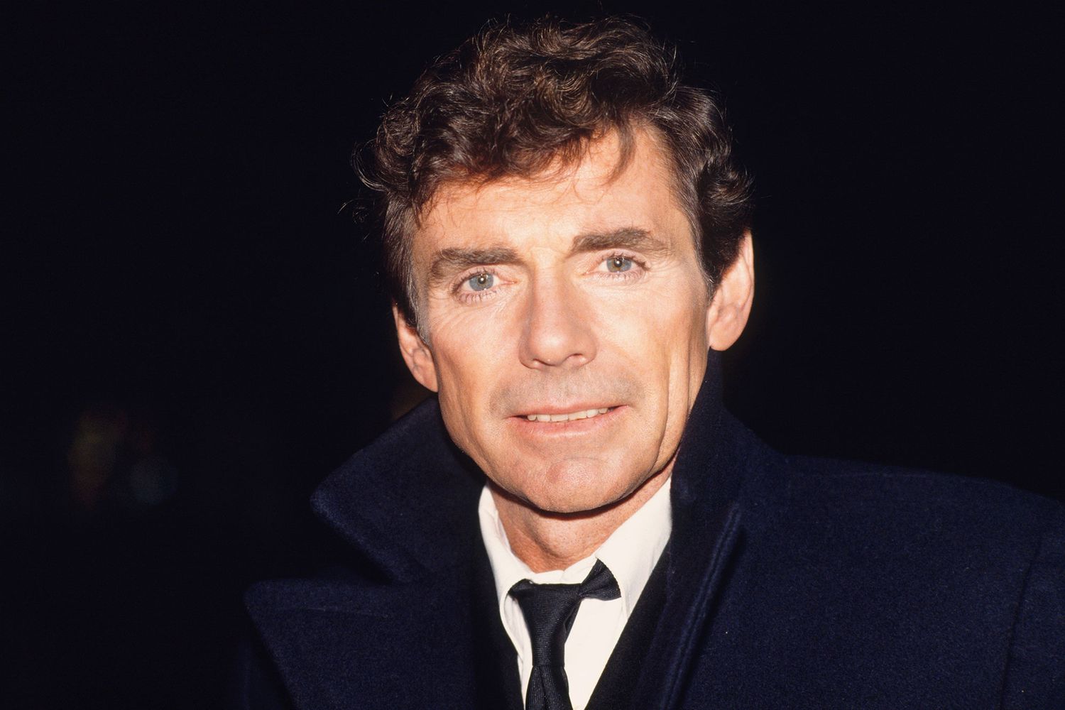 American actor David Birney during the filming of the made-for-television movie Le Complot du Renard.