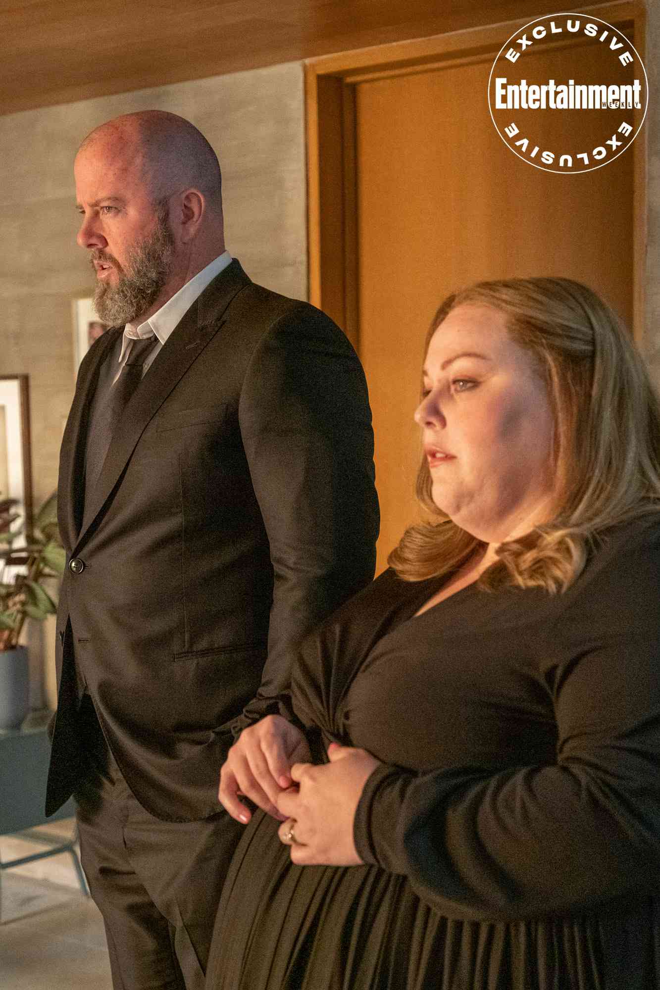 THIS IS US -- “Us” Episode 618 -- Pictured: (l-r) Chris Sullivan as Toby, Chrissy Metz as Kate -- (Photo by: Ron Batzdorff/NBC)