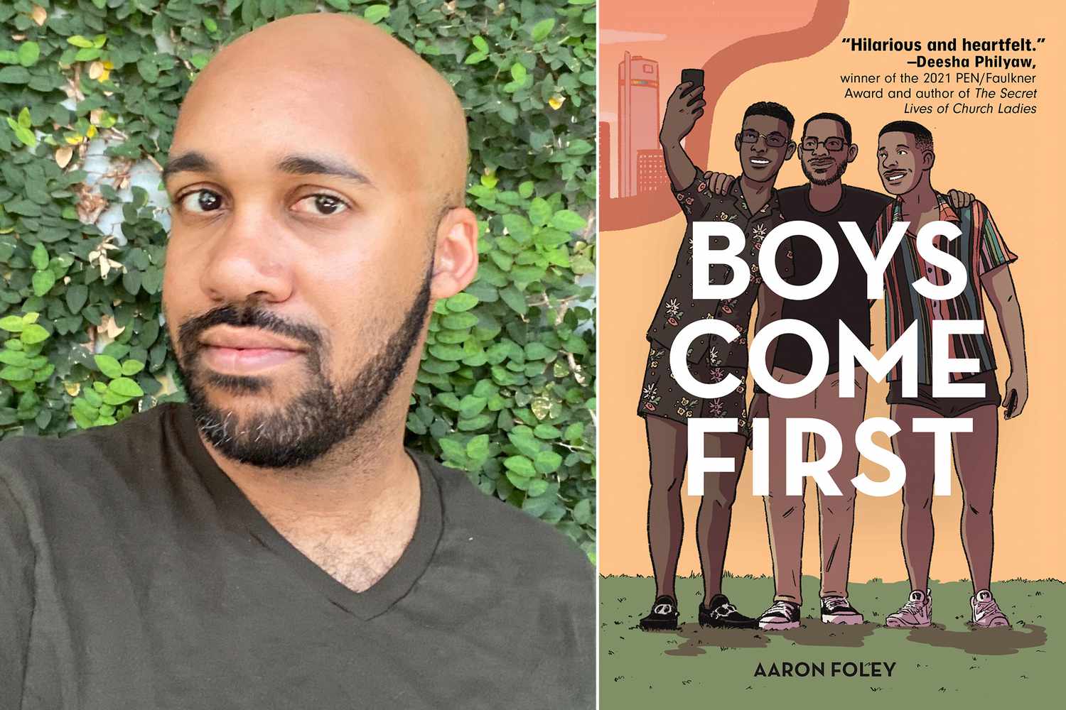 Aaron Foley is the author of 'Boys Come First'