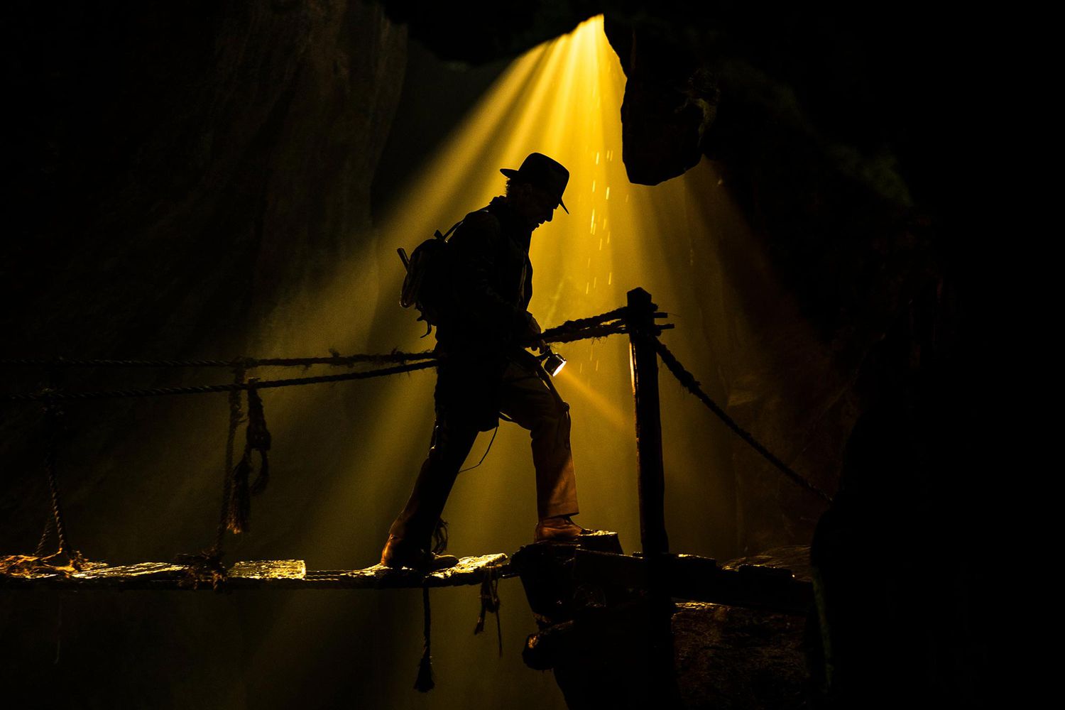 Harrison Ford as Indiana Jones in Indiana Jone 5 first look