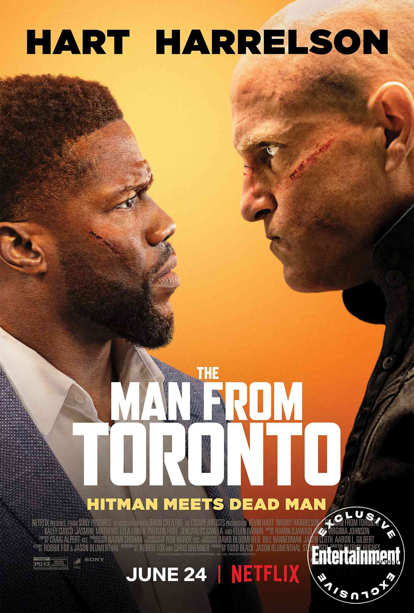 Watch first trailer for Kevin Hart and Woody Harrelson's The Man From  Toronto 