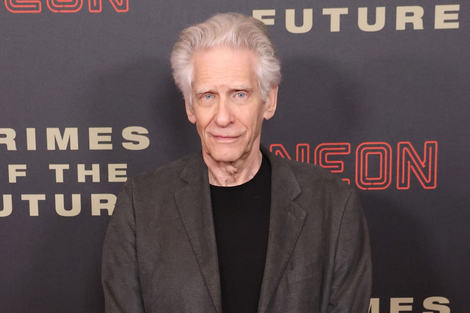 David Cronenberg attends the New York premiere of "Crimes of the Future" at Walter Reade Theater on June 02, 2022 in New York City.