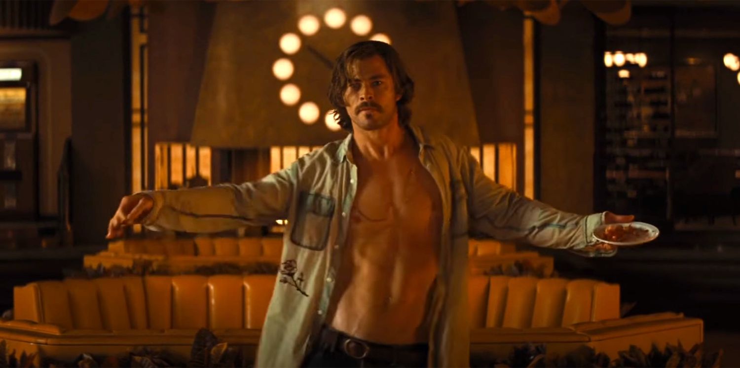Chris Hemsworth breaks out the moves in 2018's Bad Times at the El Royale...
