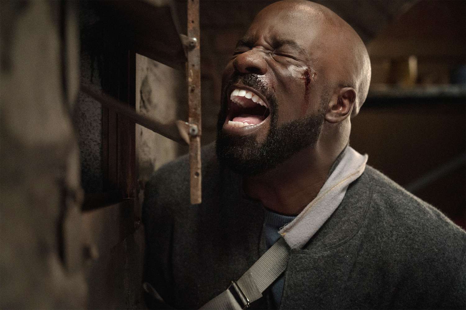 Evil "Justice x 2" Pictured Mike Colter as David Acosta