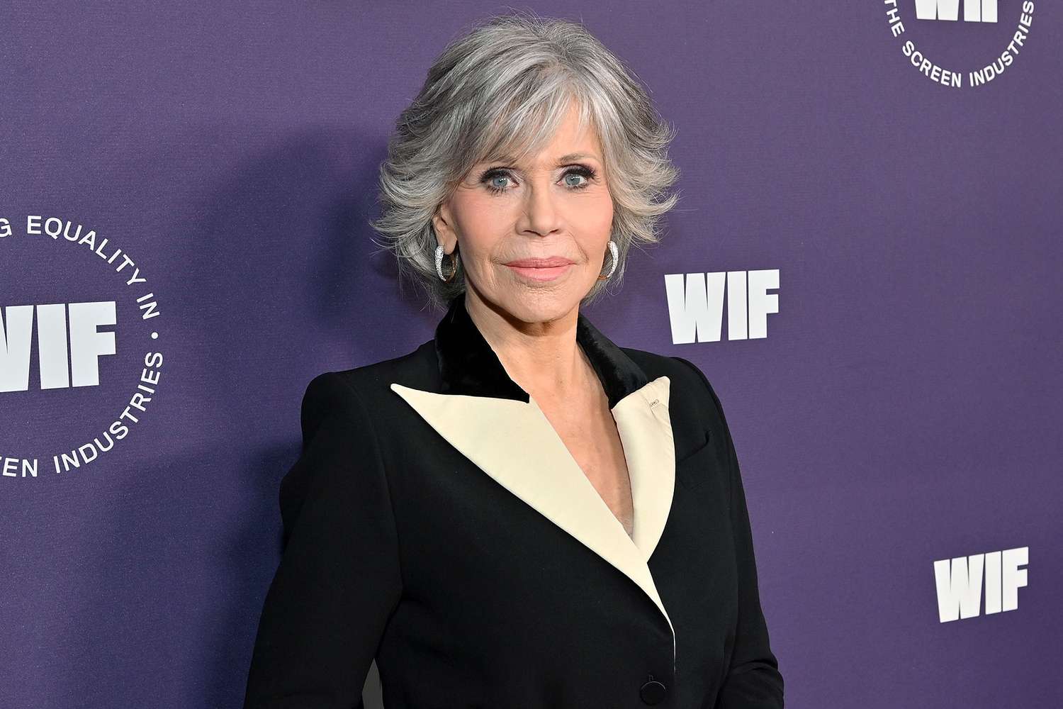 Honoree Jane Fonda attends the Women in Film Honors: Trailblazers of the New Normal sponsored by Max Mara, ShivHans Pictures, and Lexus at the Academy Museum of Motion Pictures on October 06, 2021 in Los Angeles, California.