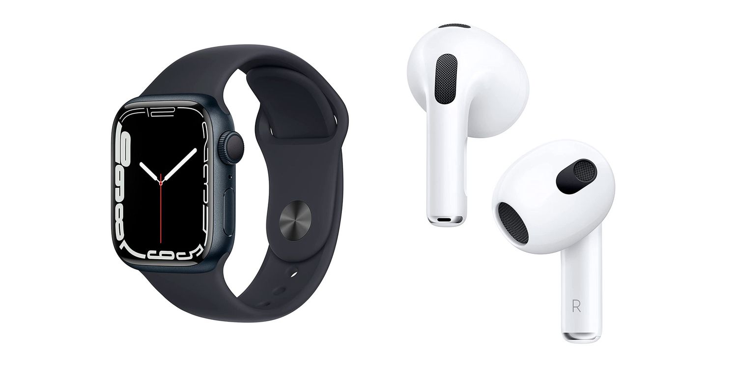 Apple Watch Series 7; Apple AirPods