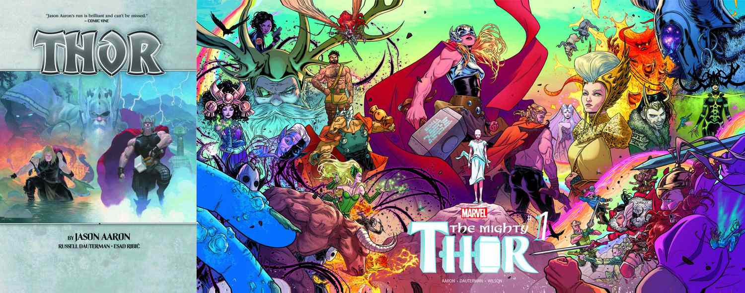 Thor omnibus and The Might Thor