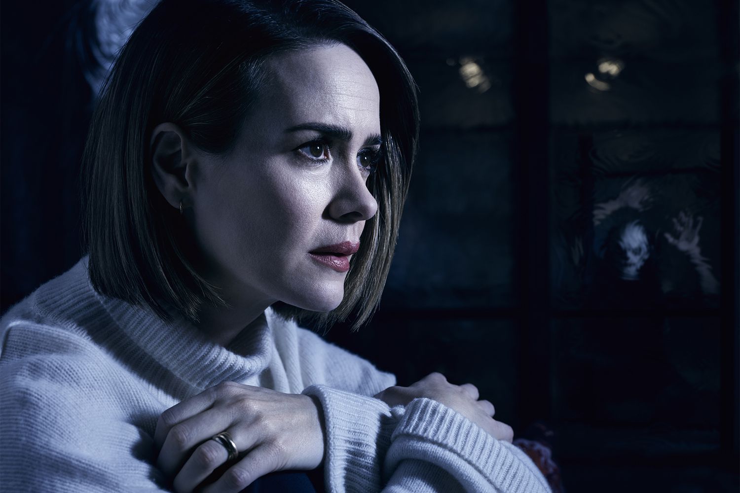AMERICAN HORROR STORY: CULT Episode: Pilot Pictured: Sarah Paulson as Ally Mayfair-Richards.
