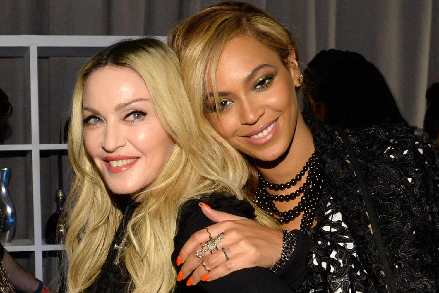 Madonna and Beyoncé