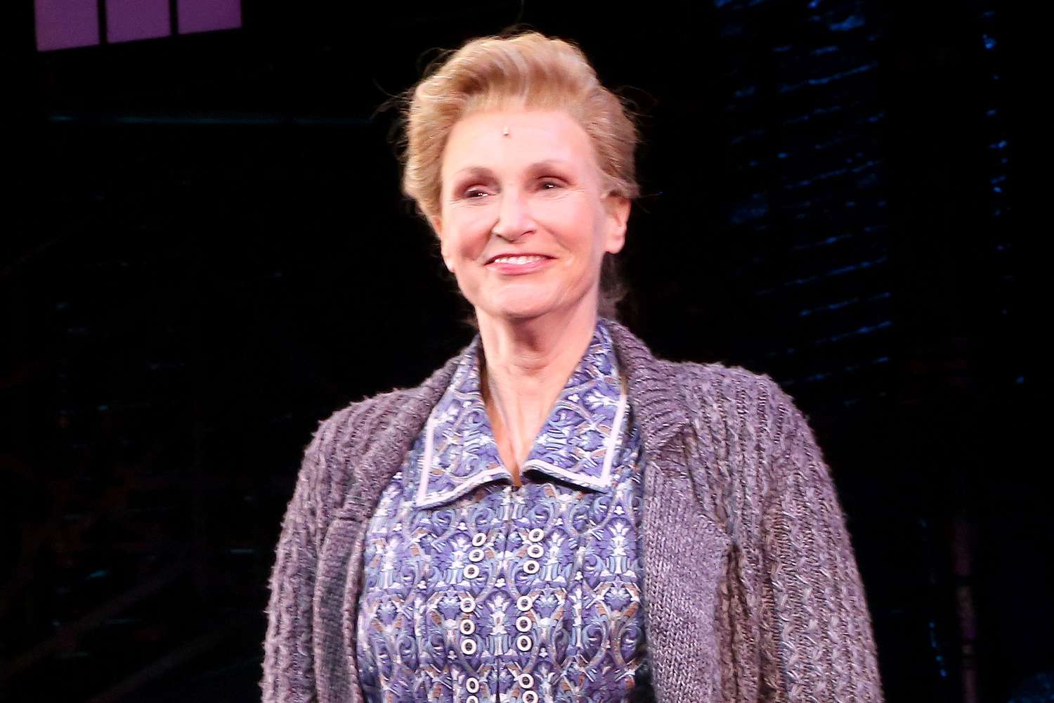 Jane Lynch as "Rosie Brice" during the opening night curtain call for the musical "Funny Girl" on Broadway at The August Wilson Theatre on April 24, 2022 in New York City.