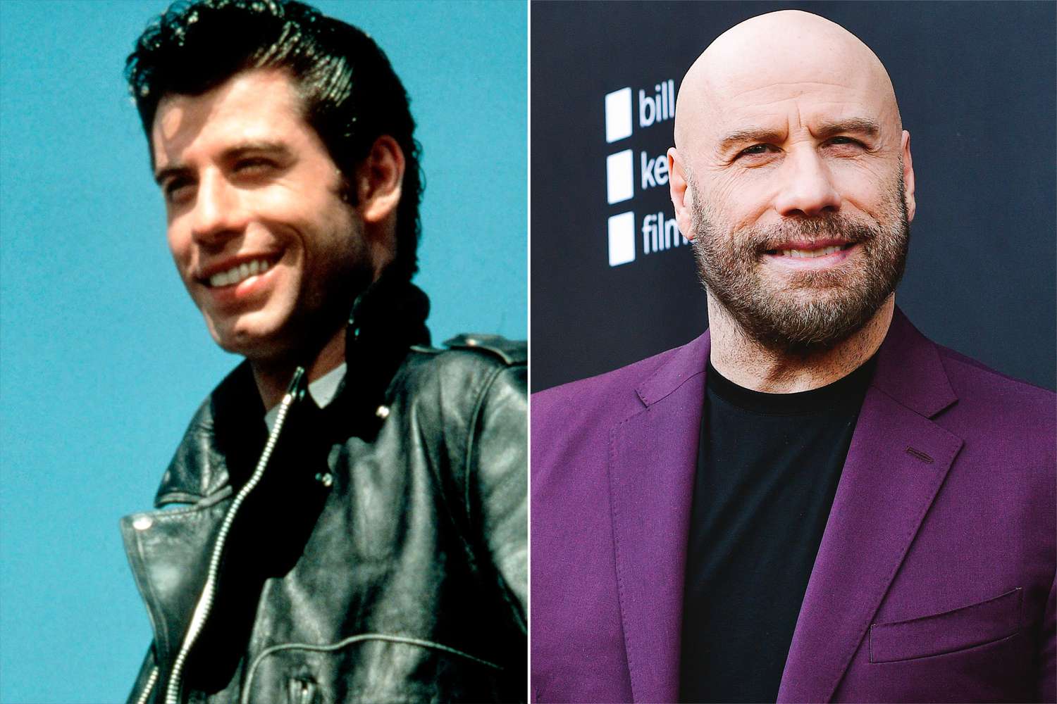 John Travolta Casting 'Grease', Then and Now 