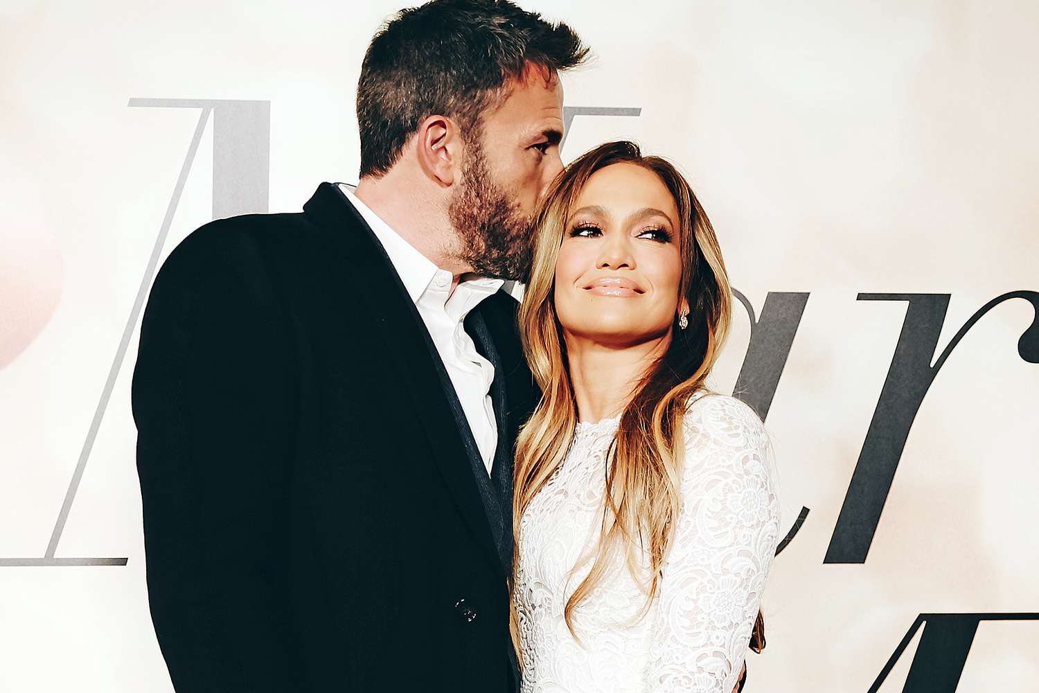 LOS ANGELES, CALIFORNIA - FEBRUARY 08: Ben Affleck and Jennifer Lopez attend the Los Angeles special screening of "Marry Me" on February 08, 2022 in Los Angeles, California. (Photo by Rich Fury/WireImage)