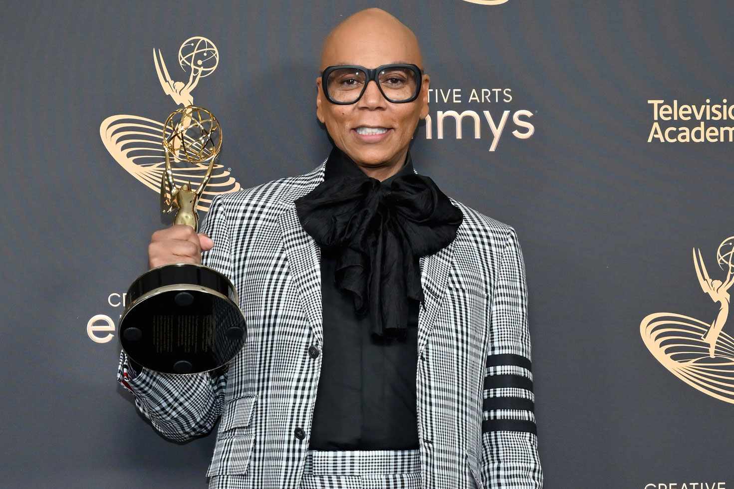 RuPaul at the 2022 Creative Arts Emmy Awards press room held at the Microsoft Theater on September 3, 2022 in Los Angeles, California. (Photo by Michael Buckner/Variety via Getty Images)