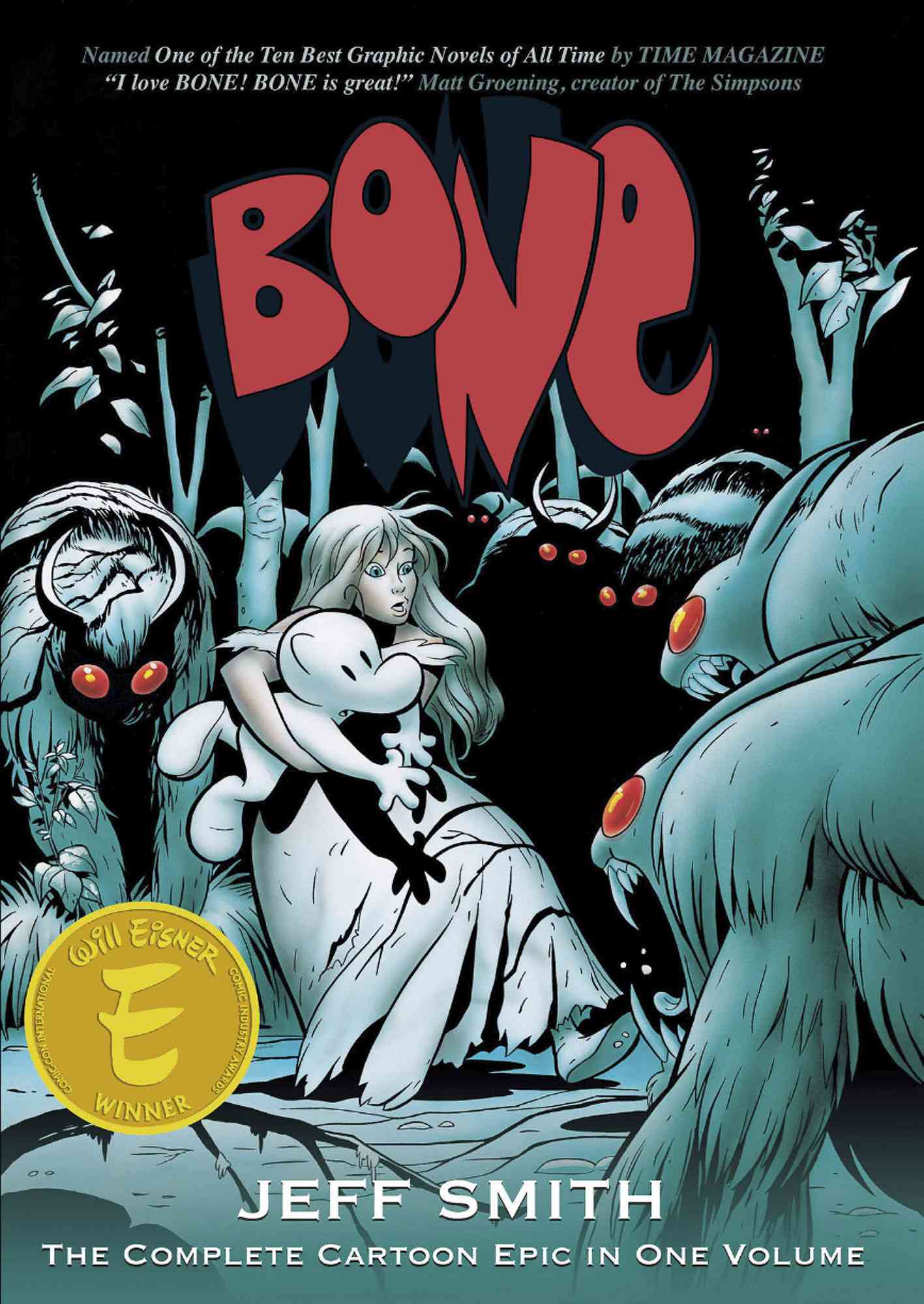 The cover of the complete collection of 'Bone'