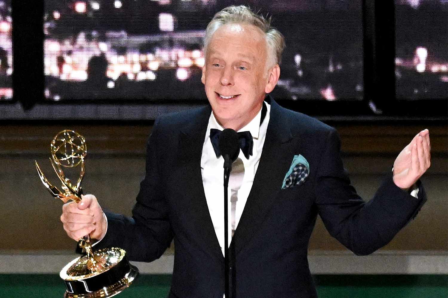Mike White wins the Emmy for Outstanding Writing for a Limited Series or Anthology Series or Movie for 'The White Lotus'